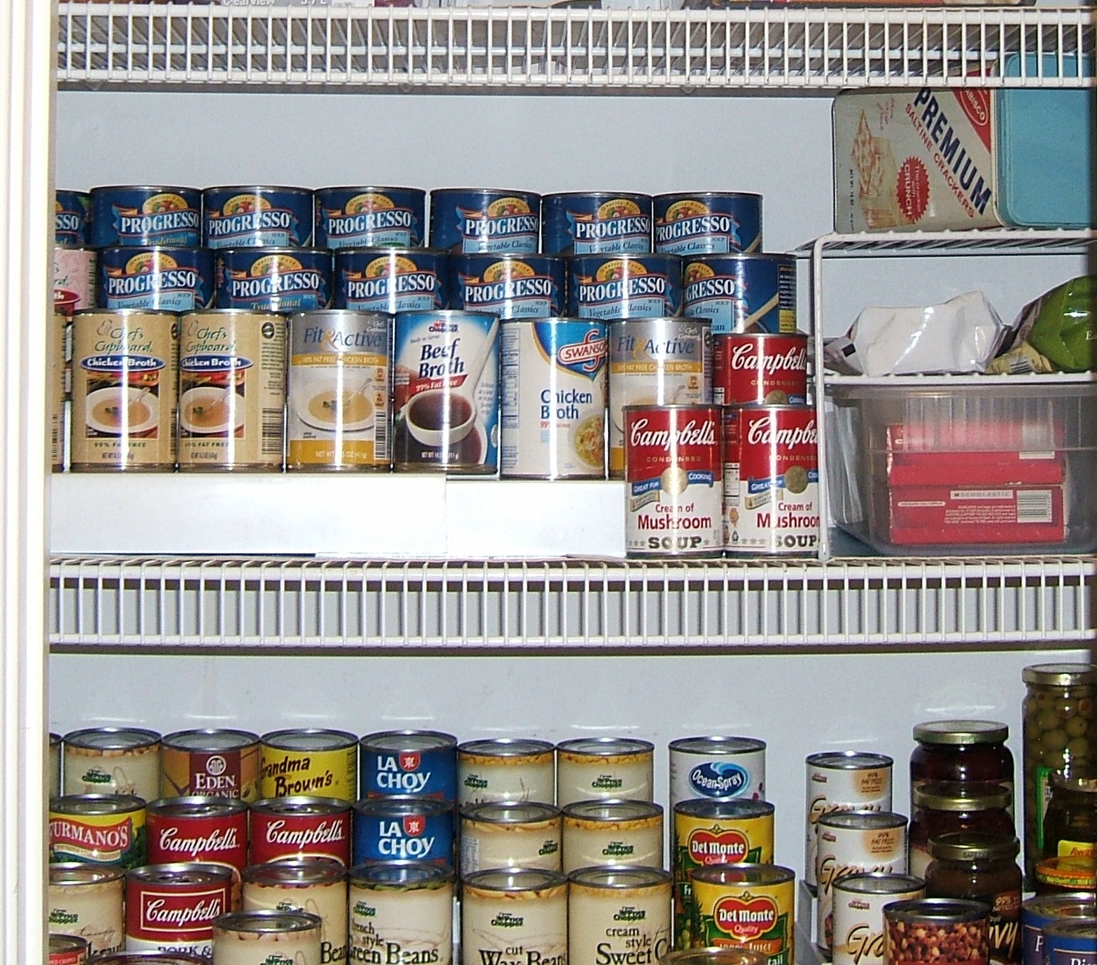 organized pantry - Life Maid Simple residential and commercial cleaning services.