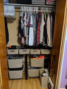 organized closet